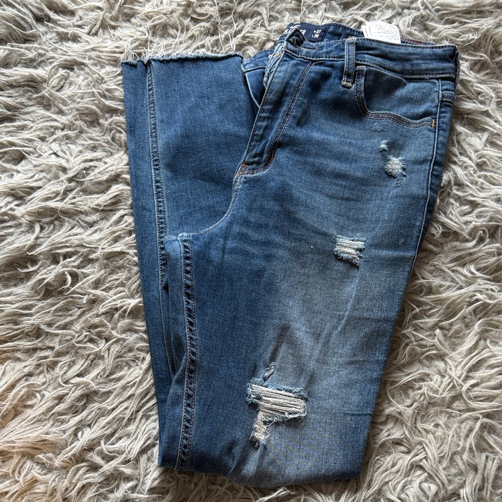 Hollister Classic Blue Boyfriend Jeans